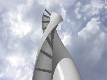 Windturbines met VERTICALA as.